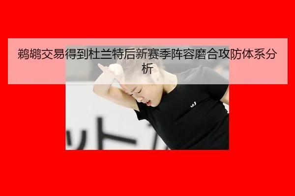 鹈鹕交易得到杜兰特后新赛季阵容磨合攻防体系分析